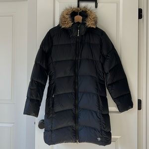 Mountain Hardwear down parka with detachable hood